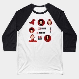 La casa de papel sticker pack Baseball T-Shirt